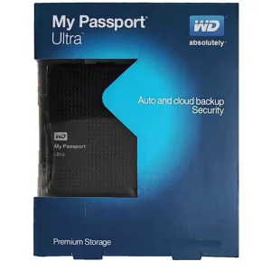 هارد اچ دی دی اکسترنال وسترن دیجیتال مدل My Passport Ultra ظرفیت 2 ترابایت