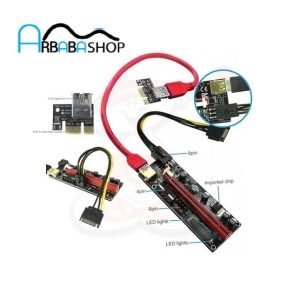 رایزر کارت گرافیک تبدیل PCI EXPRESS X1 به X16 مدل pce164p-n08