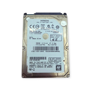 هارد اینترنال لپ‌تاپی هیتاچی مدل 2.5 اینچی HITACHI HDD ظرفیت 500 گیگابایت استوک